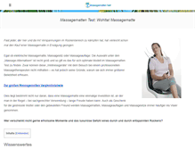 Tablet Screenshot of massagemattentest.com